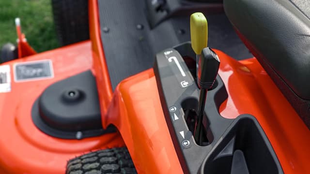 Hydraulic PTO clutch engagement and mower lift