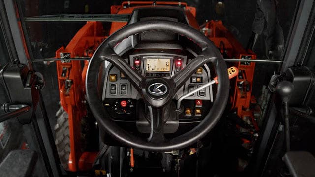 Ergonomic lever grips and steering wheel